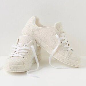 NEW Matisse Platform White Lace Up Sneakers
